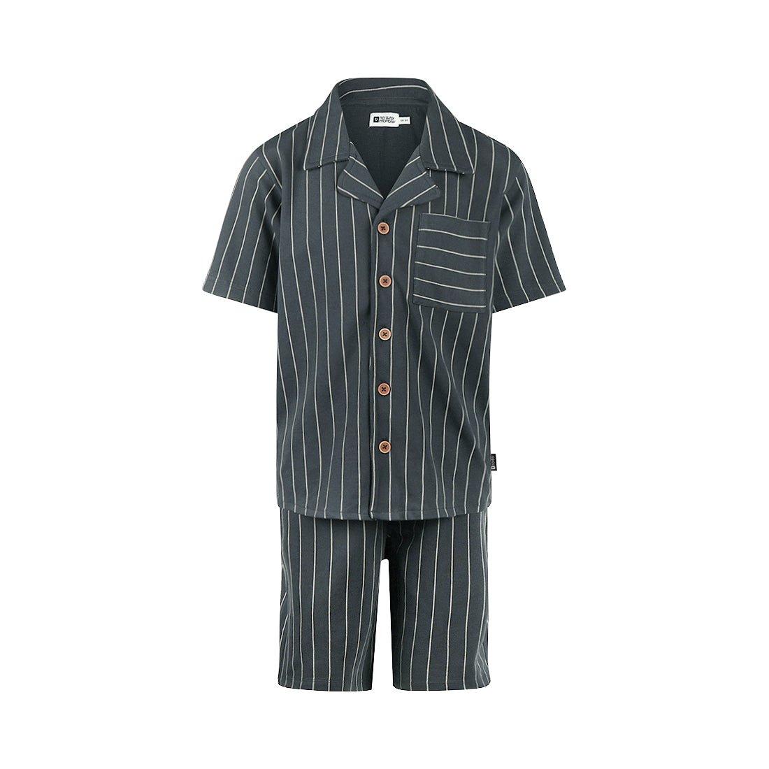 Conjunto Camisa y Short de Vestir Marino de Algodón para Niño - Kool KidsNWMKool KidsN58225-8YConjunto Camisa y Short de Vestir Marino de Algodón para Niño8 AñosGris oscuro8720815578830